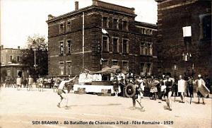 2418- Sidi-Brahim - 8e Bataillon de Chasseurs a Pied - Fete Romaine - 1929